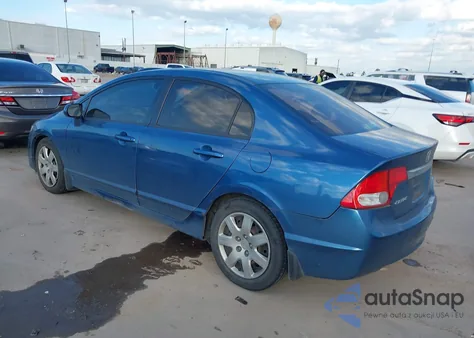 2010 Honda Civic Lx из США, поврежденный, VIN 2HGFA1F54AH318329